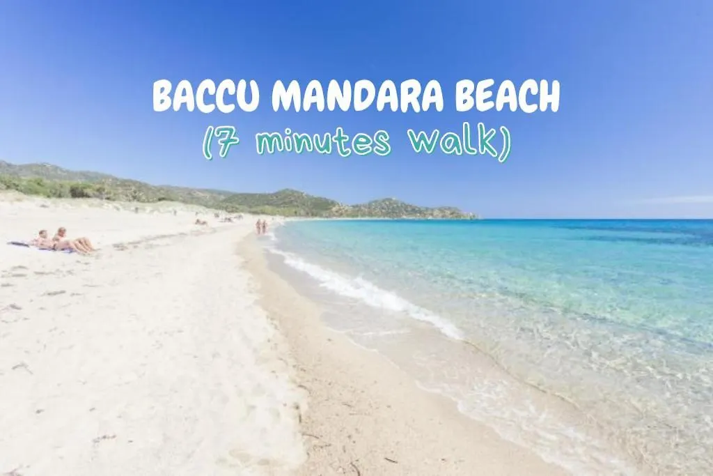 Daire Splendida Villa A 7Min Dalla Spiaggia - Wifi E A-C Marongiu